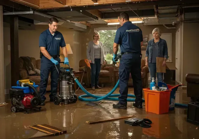 Basement Water Extraction and Removal Techniques process in Bedford, OH